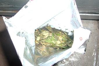 В поезде, следовавшем из Адлера, найден пакет с марихуаной