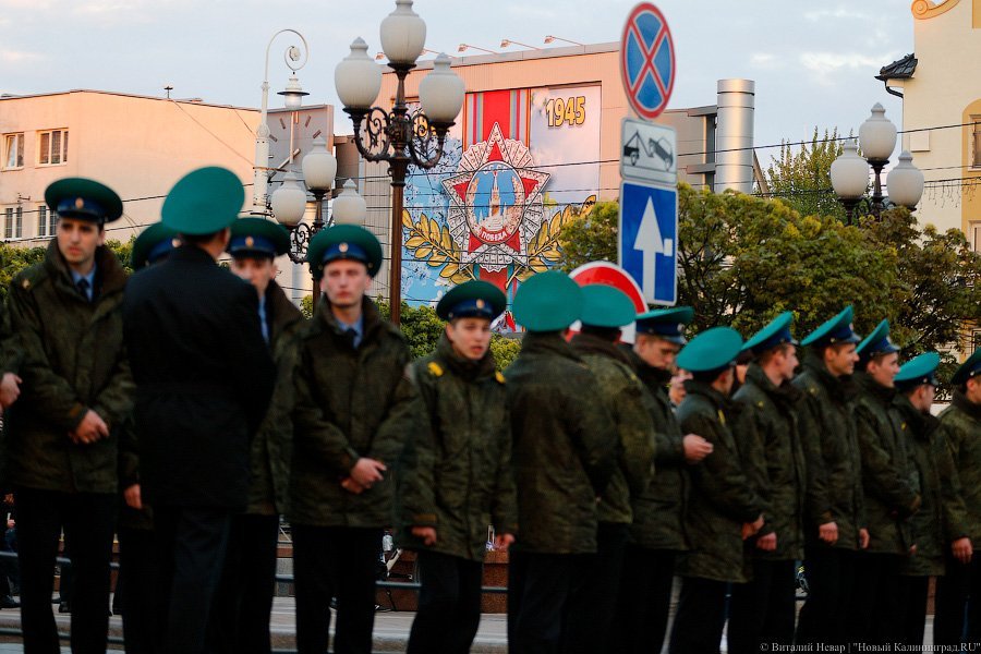 «Тяжело в учении»: в Калининграде прошла первая репетиция Парада Победы
