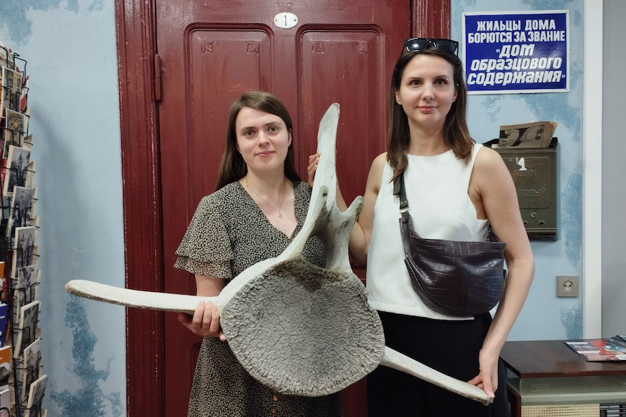 В Калининграде нашли позвонок кита. Он станет музейным экспонатом (фото)