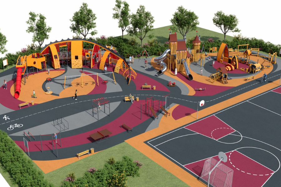 В Ашманн-парке закрывают детскую площадку на реконструкцию