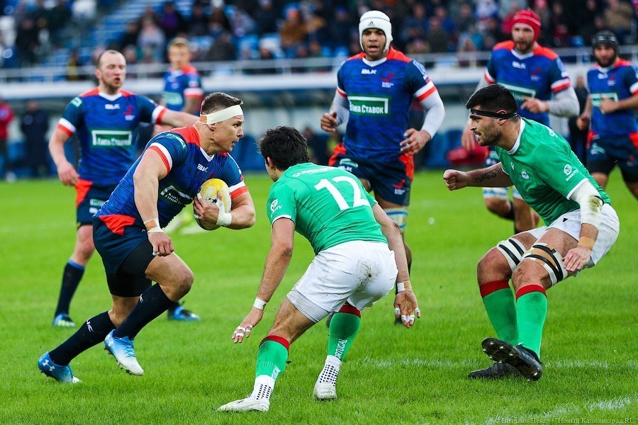 Россия — Португалия: как наши парни победили в матче Rugby Europe в Калининграде