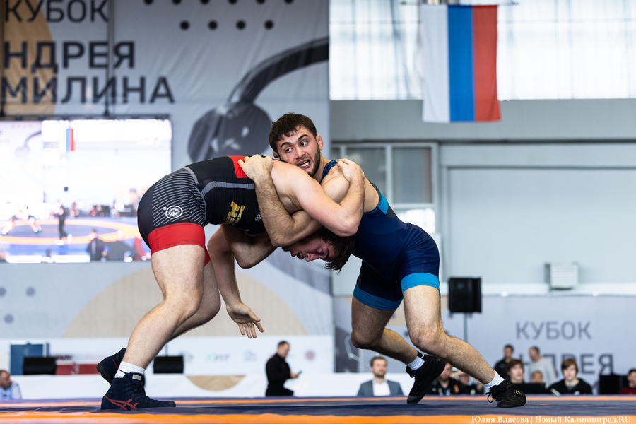 На пределе сил: в Калининграде прошел турнир по борьбе на Кубок Андрея Шумилина (фото)