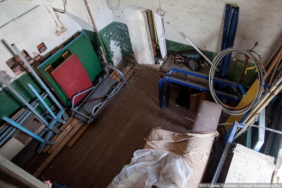 Быстрее, выше, сильнее: в кирхе поселка Мозырь расположился школьный спортзал