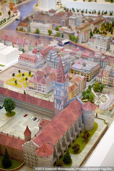 Настольный город: макет концепции застройки центра Калининграда (фото)