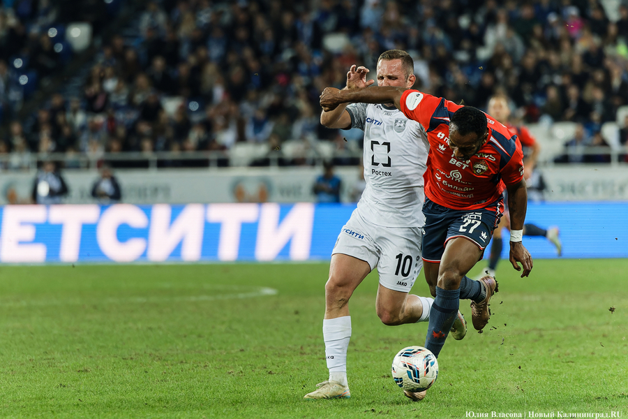 «Запредельный градус матча»: как прошла игра между «Балтикой» и ЦСКА (фото)