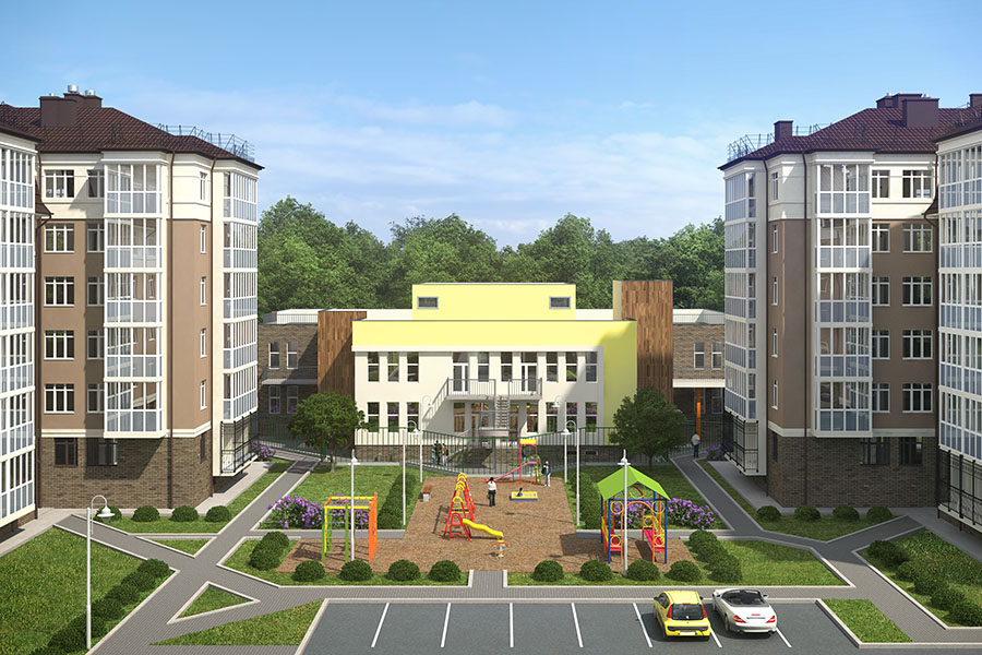 «Строительный трест» начал возведение второй очереди ЖК «Город мастеров»