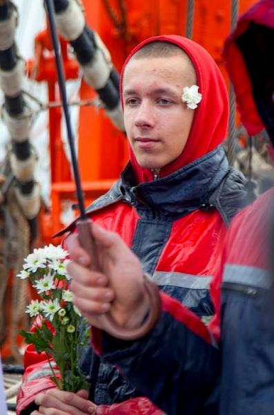 В День всех влюбленных на борту барка «Седов» состоялась свадьба  (+фото)