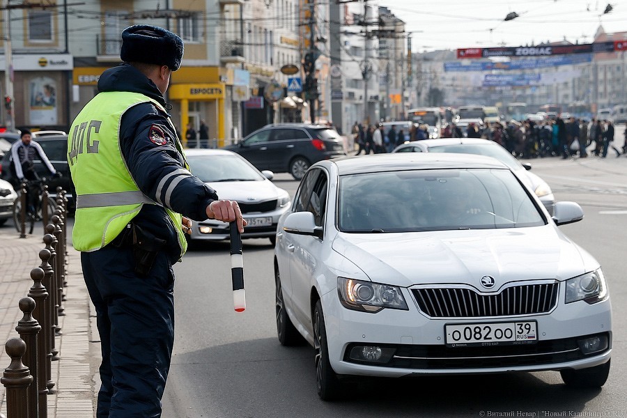В выходные ГИБДД планирует проверять калининградцев на трезвость