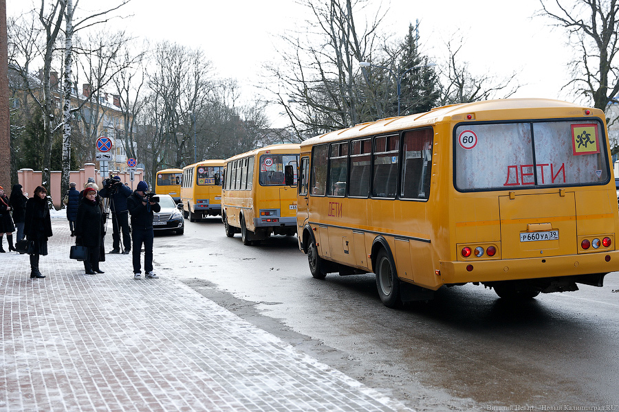 С надеждой на удобство: как муниципалам почти новые автобусы дарили (фото)