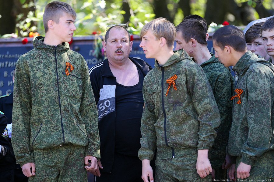 «А этот маленький»: в Калининграде прошел парад кадетов (фото)