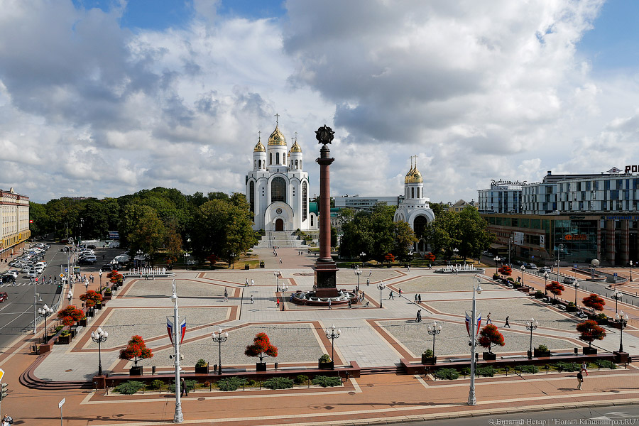 Власти Калининграда готовы потратить 5 млн рублей на проект капремонта площади Победы
