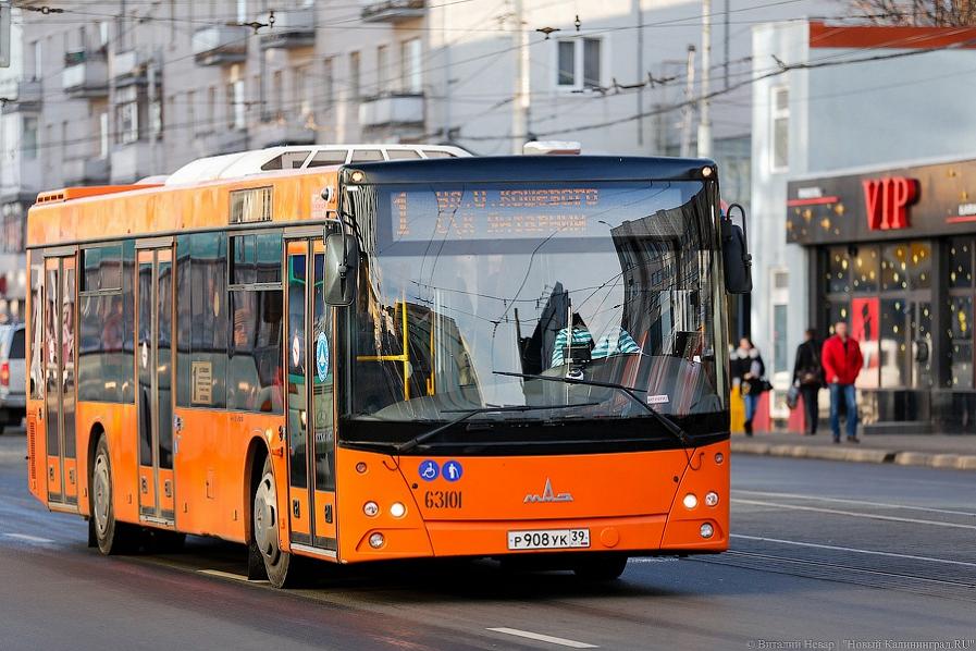 «Калининград-ГорТранс» выделяет 4,9 млн рублей на услуги по безналичной оплате проезда