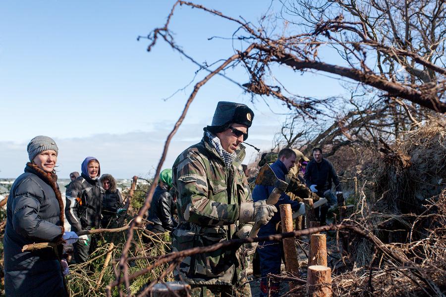 «Спасение косы: любительский вариант»: фоторепортаж «Нового Калининграда.Ru»