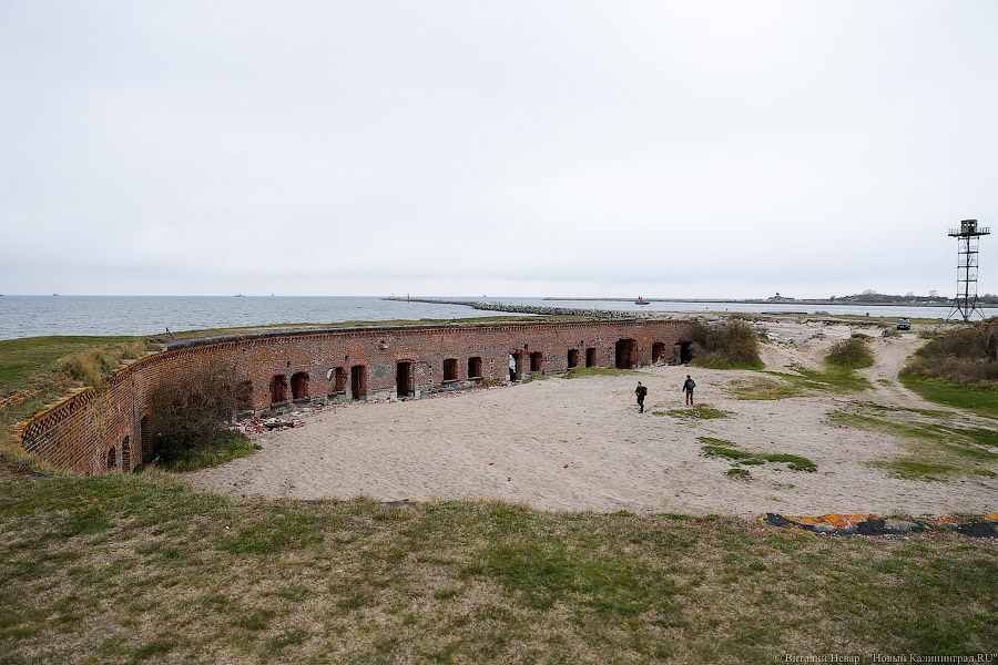 Правительство Калининградской области планирует приватизировать Западный форт на Балткосе