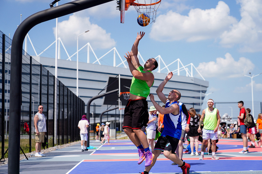 Семь кортов и воркаут: у стадиона «Калининград» открыли Центр уличного баскетбола (фото)
