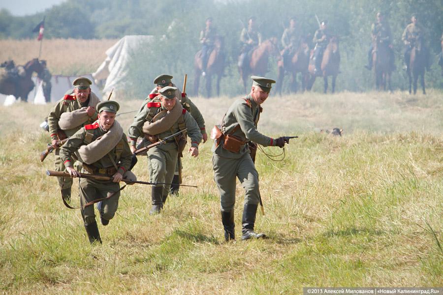 Казаки и броневики: реконструкция сражения Первой мировой войны под Гусевом