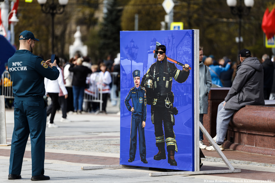 Техника, спасатели и квесты: как в Калининграде прошёл День пожарной охраны