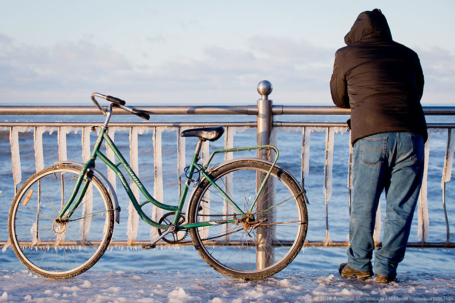 Сцены у моря: как выглядит променад в Зеленоградске после шторма