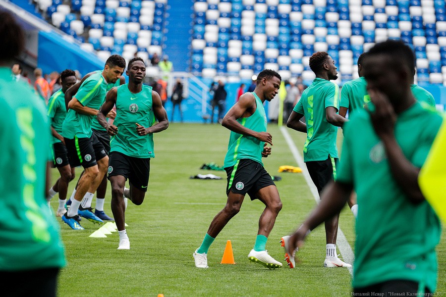 Оби Микел, Мозес, Модрич и Ракитич: предматчевые тренировки Нигерии и Хорватии
