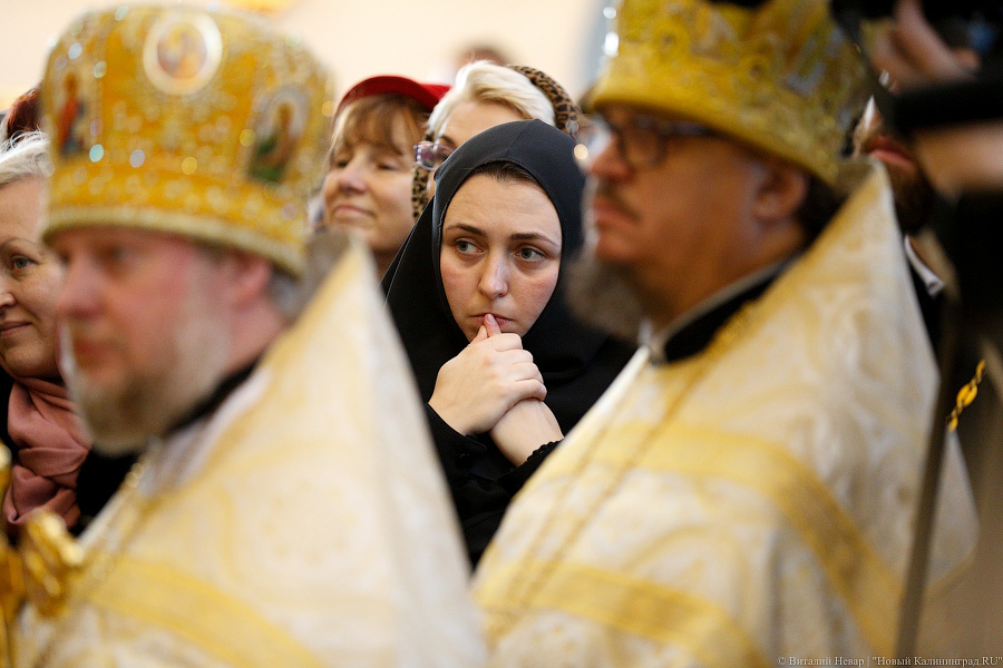 Орден для Николая: патриарх Кирилл освятил новый храм в Гусеве (фото)