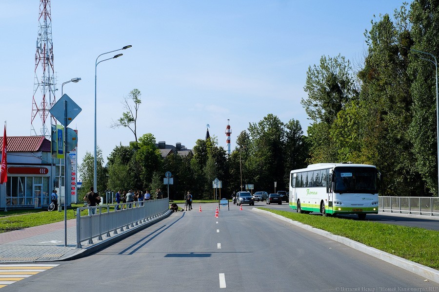 День открытий: две важные магистрали Калининграда поехали по-новому (фото)