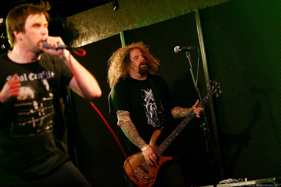 Мощно и яростно: в Калининграде выступили британцы Napalm Death