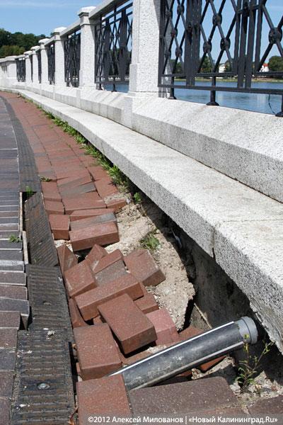 «Провал провалился»: в состоянии набережной Верхнего озера оказались виноваты все