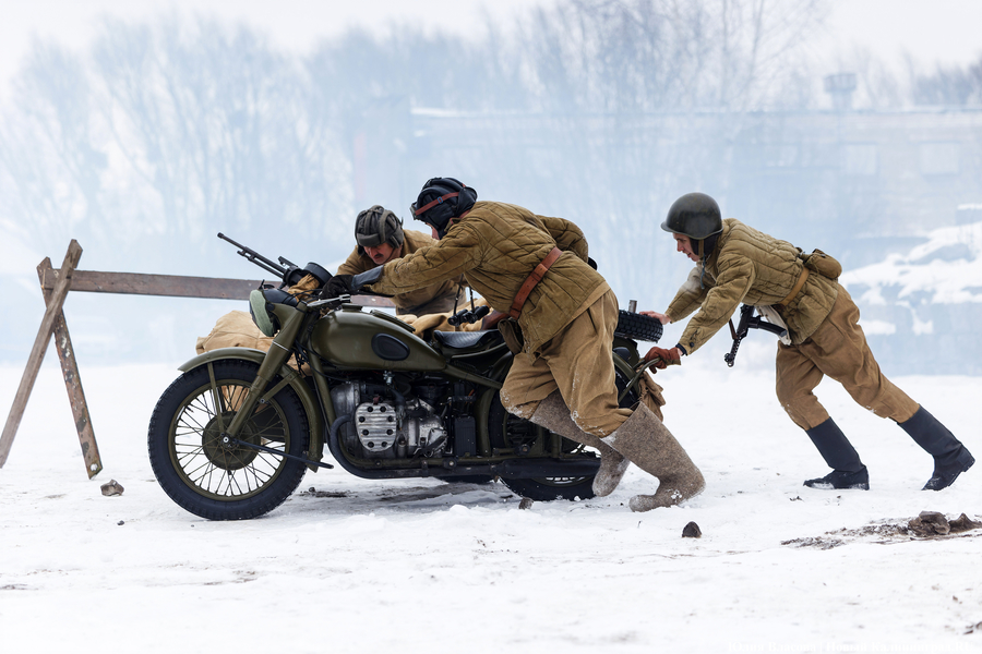 Ключ от железных ворот Кёнигсберга: как прошла реконструкция штурма Лабиау (фото)