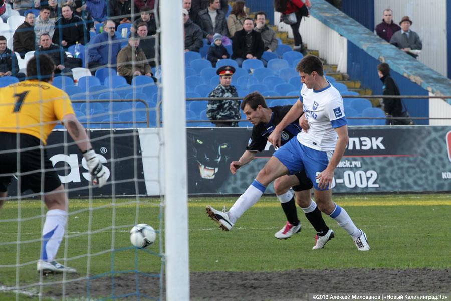 «Дырка от шины»: «Балтика» сыграла вничью с «Шинником»