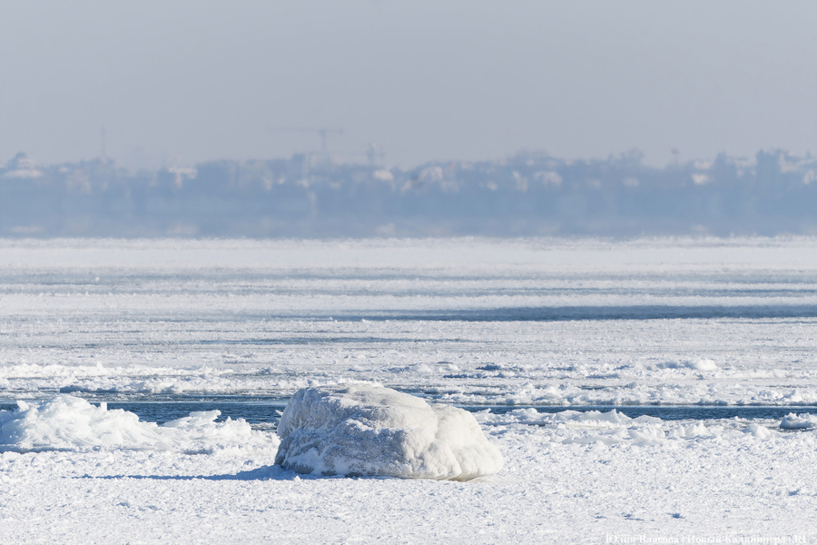 Балтика во льдах: как выглядит побережье после рекордных морозов