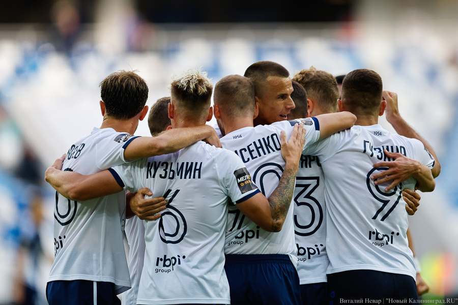 Калининградская «Балтика» одержала первую домашнюю победу в новом сезоне