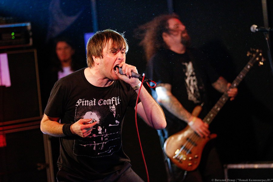Мощно и яростно: в Калининграде выступили британцы Napalm Death