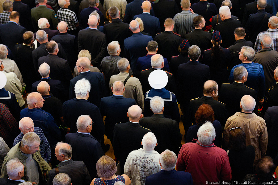 Калининград прощается с адмиралом и экс-губернатором Владимиром Егоровым (фото)