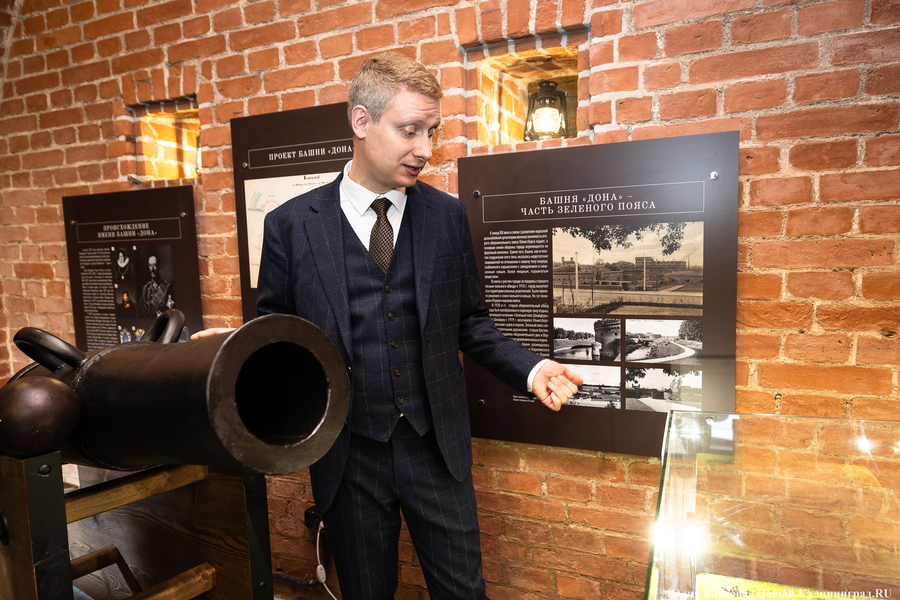 «За крепостной стеной»: Музей янтаря открыл экспозицию в пороховом погребе (фото)