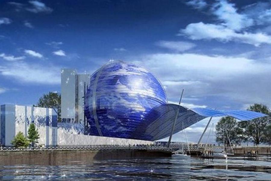 Стройка Музея Мирового океана встречает ЧМ-2018 в режиме заморозки