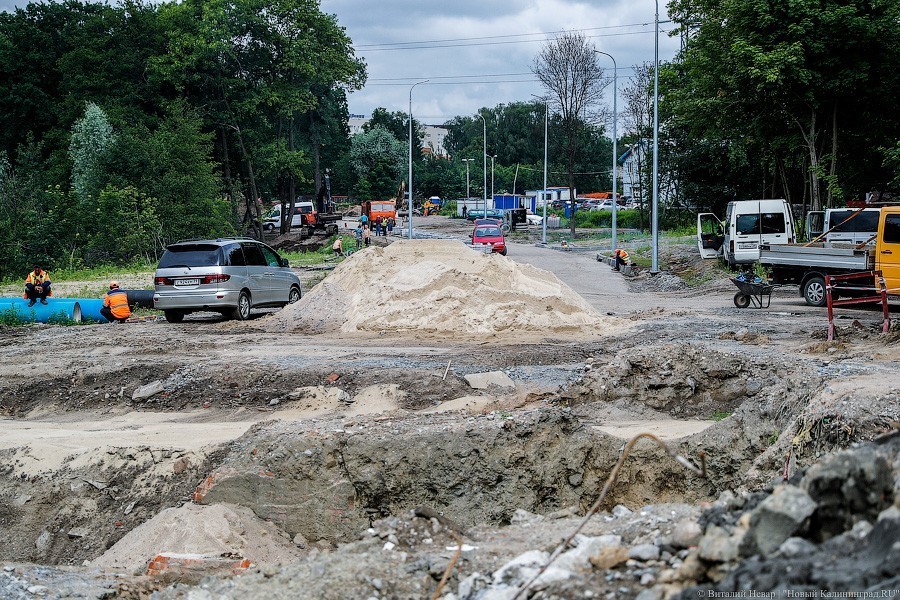 «По наследию»: как строят новые выходы с Гагарина на Московский (фото)