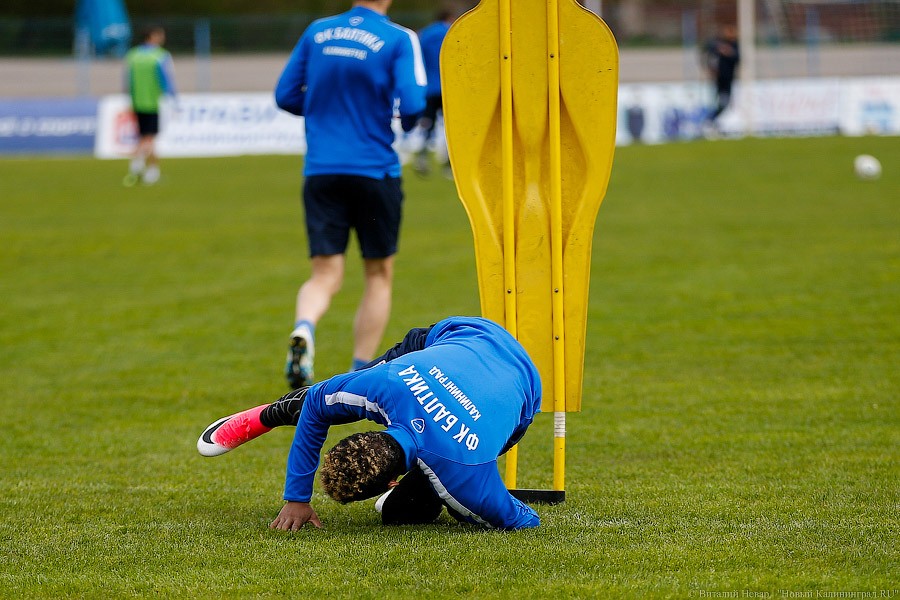 Нужна одна победа: открытая тренировка «Балтики» для СМИ и болельщиков
