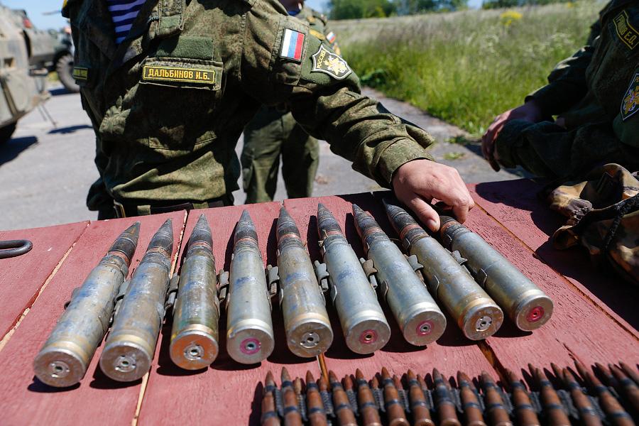 «Вальс бронетранспортёров»: в Хмелевке прошло военно-морское дерби 