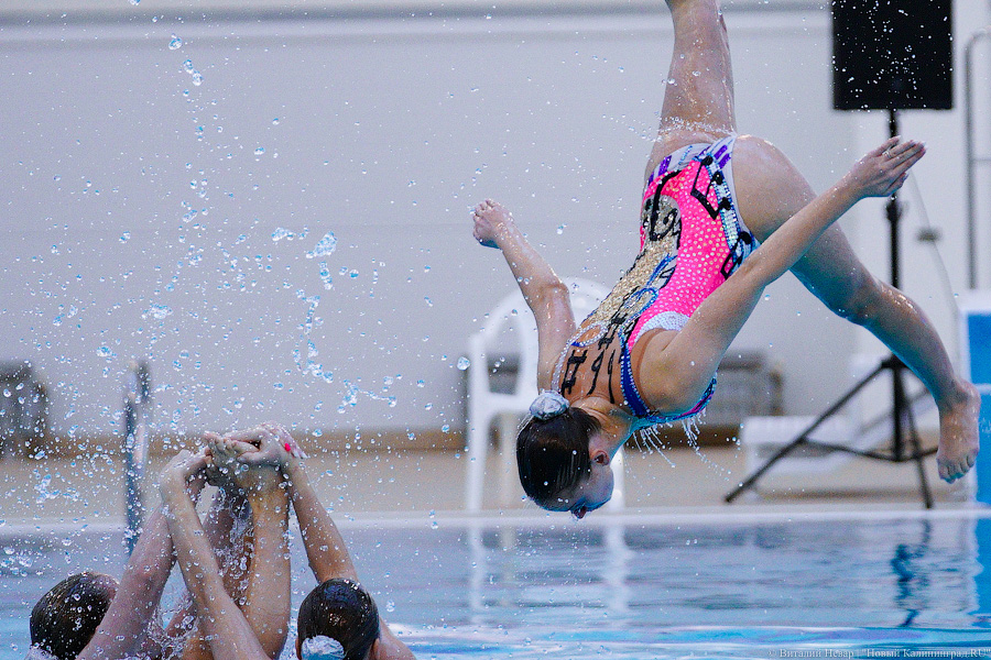 В Калининграде проходит Кубок России по синхронному плаванию. Вот как это выглядит (фото)