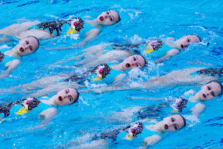 В Калининграде проходит Кубок России по синхронному плаванию. Вот как это выглядит (фото)