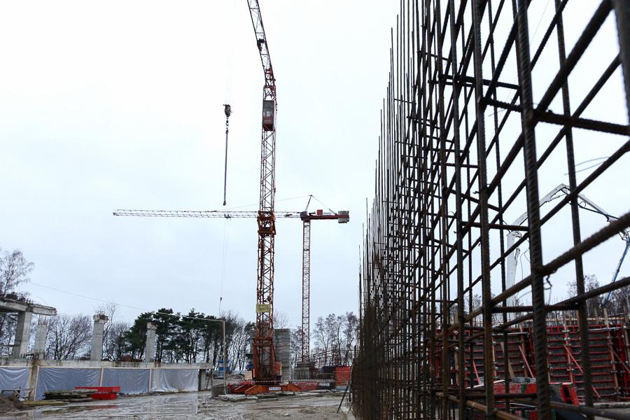 Разморозили: в Светлогорске возобновили строительство Театра эстрады и детского сада