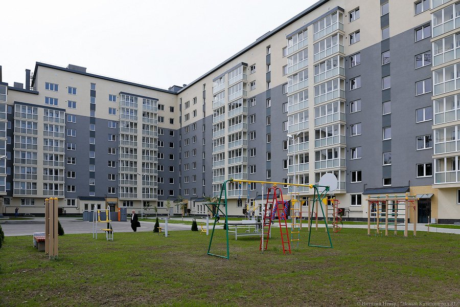 Ввод жилья в первом полугодии в Калининградской области вырос почти на треть