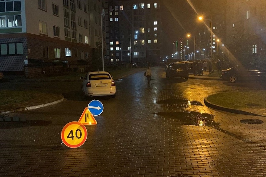 «Ослепили фары»: во дворе на Карамзина «Шкода» сбила школьницу (фото)