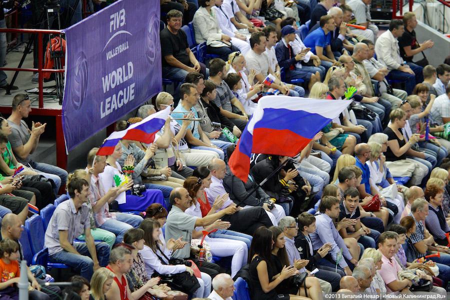 Большой волейбол: фоторепортаж с матча Мировой лиги «Россия — Иран»