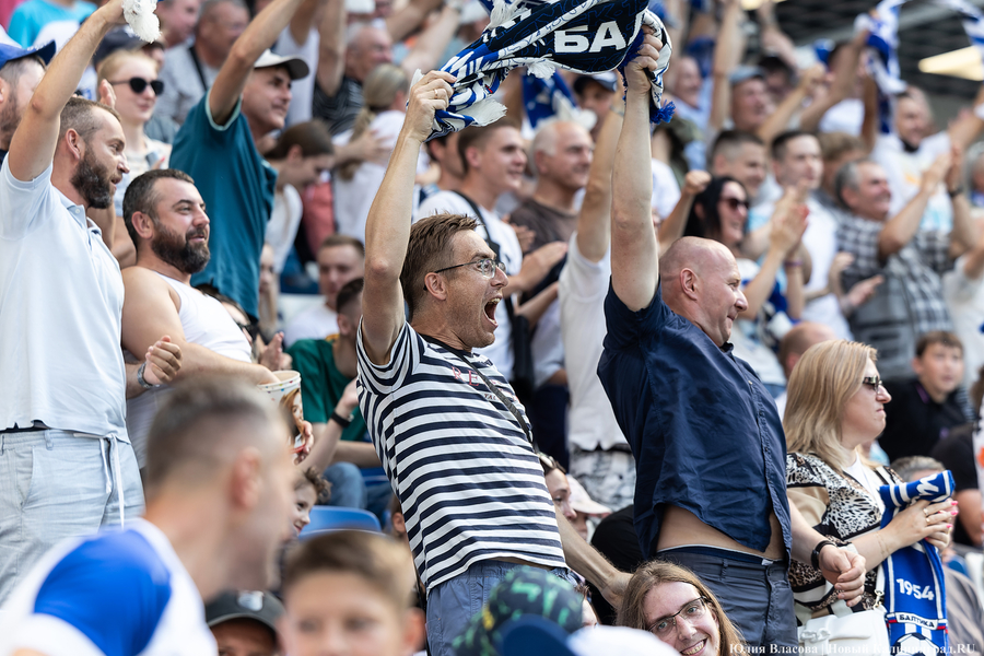 Лучшая награда: главные моменты победного матча «Балтики» (фото)