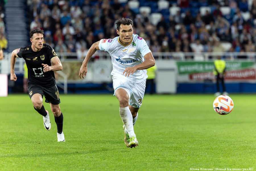 Победный гол: лучшие моменты матча между «Балтикой» и «Зенитом» (фото)