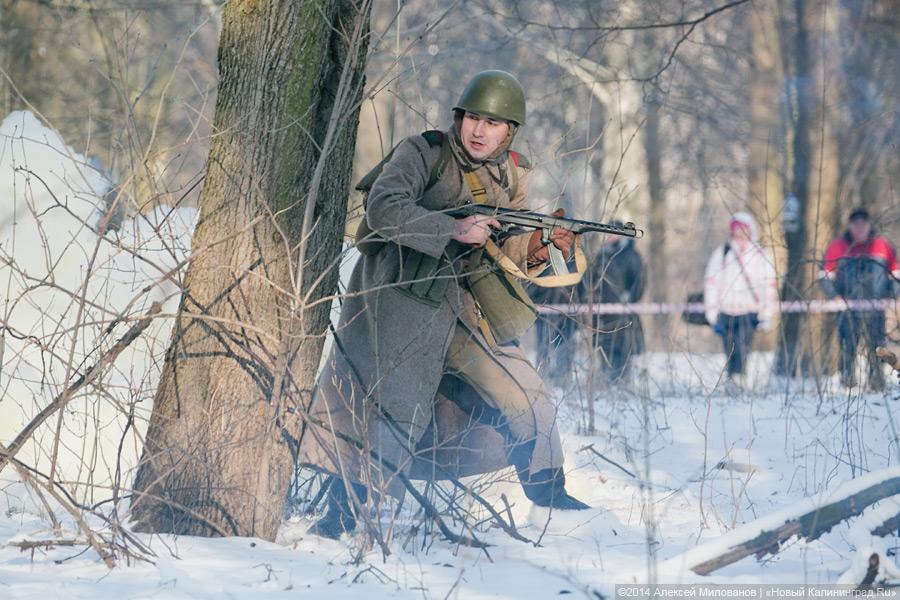 Штурм Инстербурга: в Черняховске прошла военно-историческая реконструкция