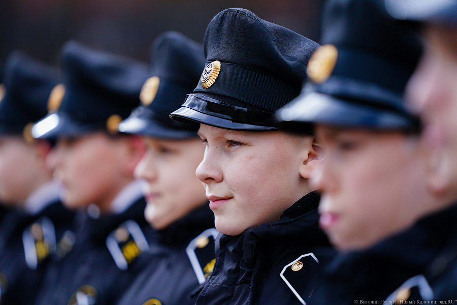 В Калининграде прошла церемония посвящения в нахимовцы. Вот как это было