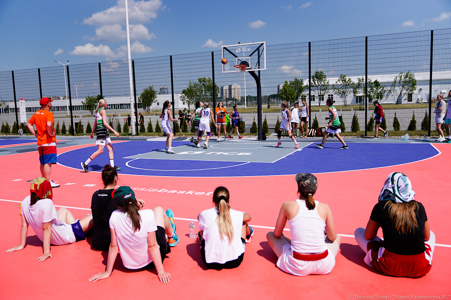Семь кортов и воркаут: у стадиона «Калининград» открыли Центр уличного баскетбола (фото)