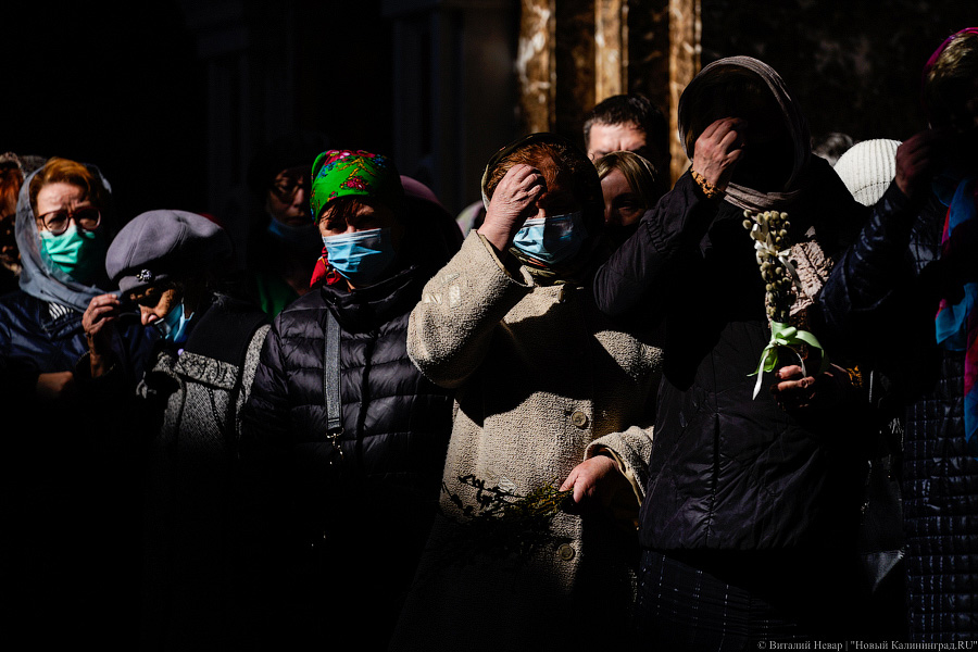 Брызги солнца: в Калининграде верующие отметили Вербное воскресенье (фото)